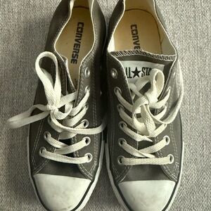 Converse Charcoal Low-Top Sneakers